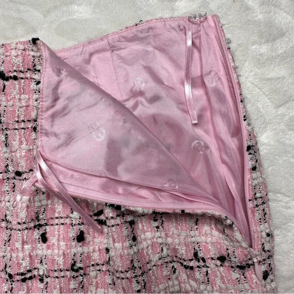Escada tweed plaid